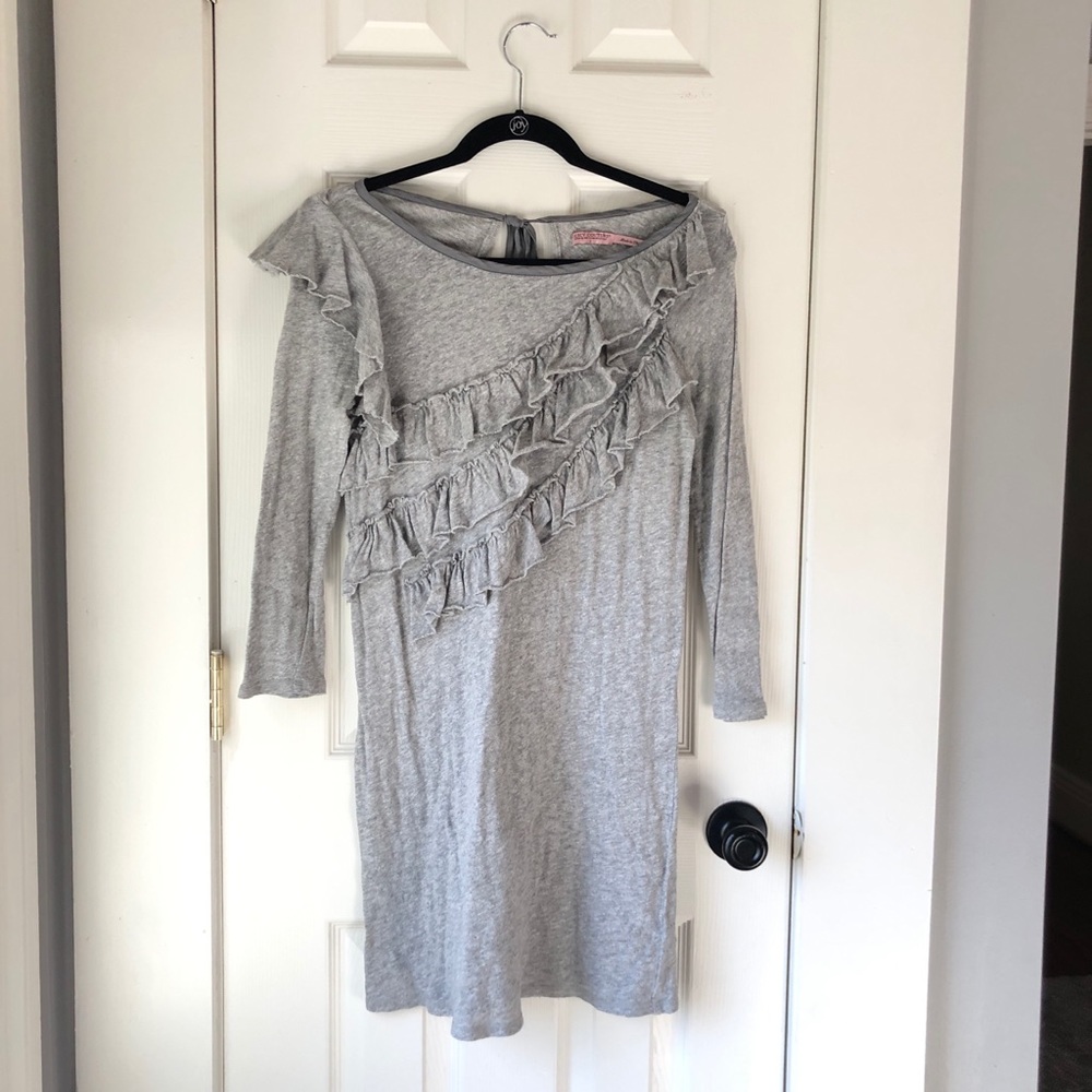 Juicy Couture Ruffle Sweater Dress